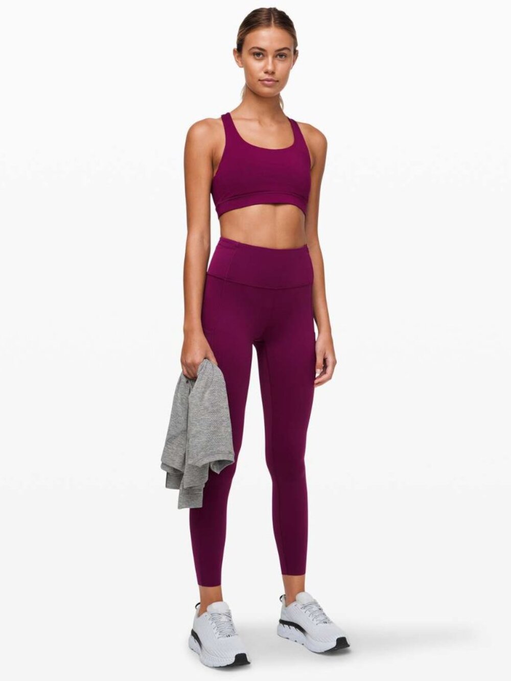 Lululemon Fast and Free Tight II 25" *Non-Reflective Nulux Marvel Size 6